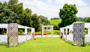 Valentine's themed wedding 